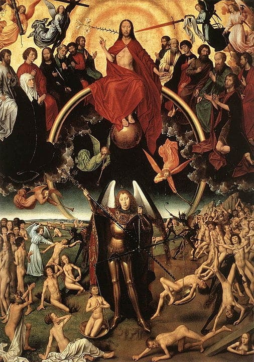 By Hans Memling - Web Gallery of Art:   Image  Info about artwork, Public Domain, https://commons.wikimedia.org/w/index.php?curid=6884588